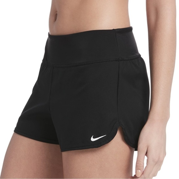 Nike Active Board Shorts Swimsuit swimwear Black New - Picture 2 of 15